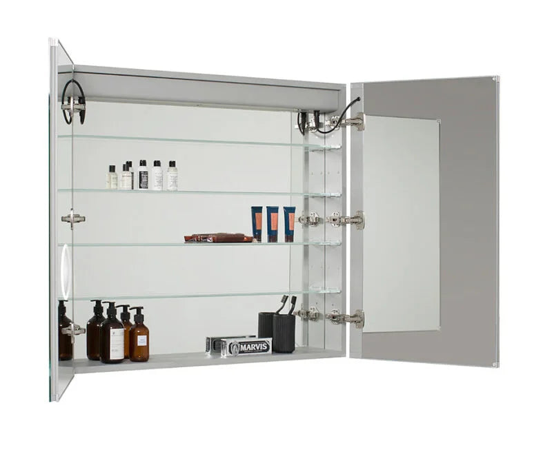 Aquadom Royale Plus 36'' × 36'' LED Lighted Medicine Cabinet