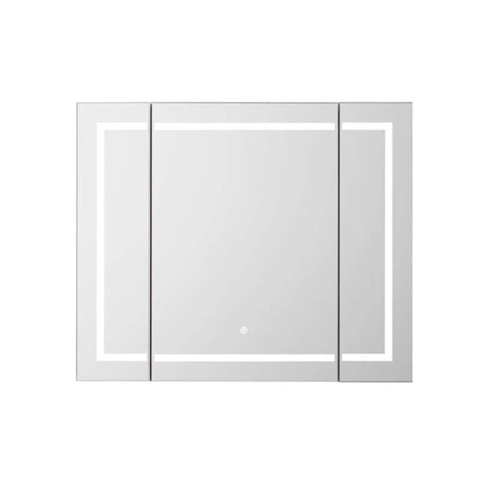 Aquadom Royale Plus 36''х 36'' LED Triple Door Lighted Medicine Cabinet