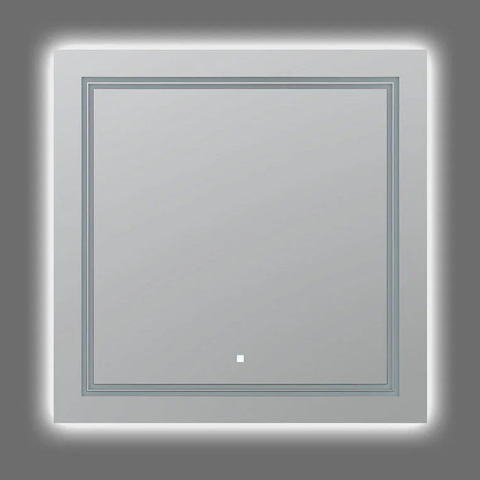 Aquadom SOHO 30'' × 30'' LED Lighted Bathroom Mirror