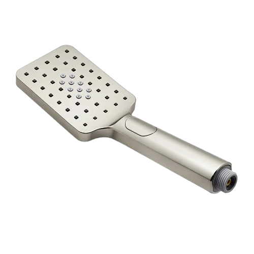 Aquadom ZEN 3-Function Thermostatic Shower System with 10″ Square Rainfall Head Brushed Nickel Finish