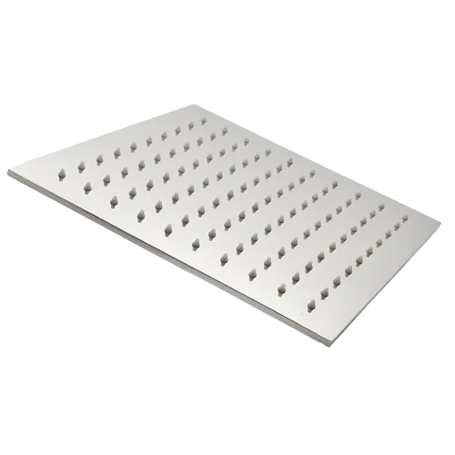 Aquadom ZEN 3-Function Thermostatic Shower System with 10″ Square Rainfall Head Chrome Finish