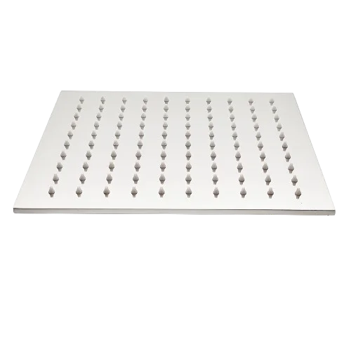 Aquadom ZEN 3-Function Thermostatic Shower System with 10″ Square Rainfall Head Chrome Finish