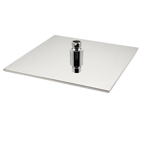 Aquadom ZEN 3-Function Thermostatic Shower System with 10″ Square Rainfall Head Chrome Finish