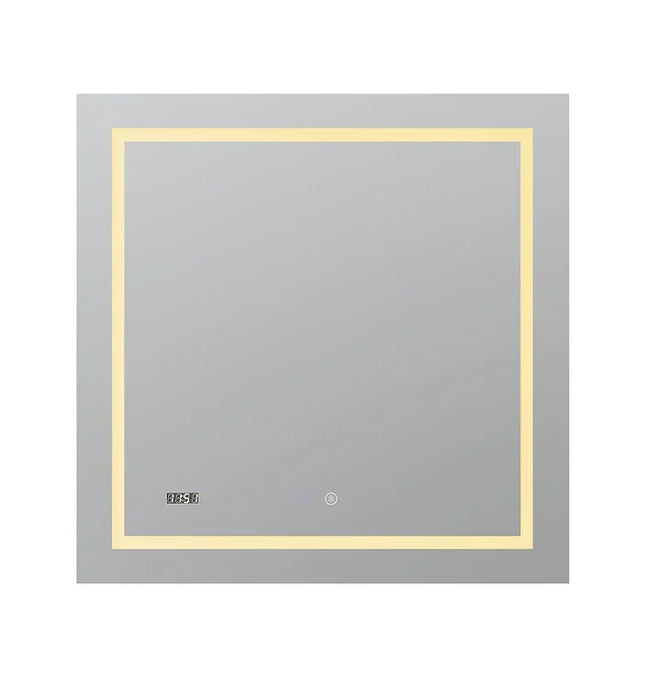 Aquadom Daytona 30'' × 40'' LED Lighted Bathroom Mirror