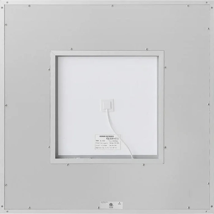 Aquadom Daytona 36'' × 36'' LED Lighted Bathroom Mirror