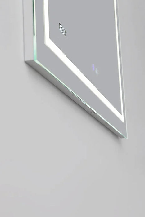 Aquadom Daytona 36'' × 36'' LED Lighted Bathroom Mirror