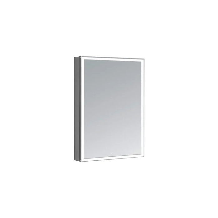 Aquadom Edge Royale 24'' × 32'' Left Hinge LED Lighted Medicine Cabinet