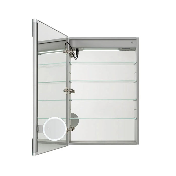 Aquadom Edge Royale 24'' × 32'' Left Hinge LED Lighted Medicine Cabinet