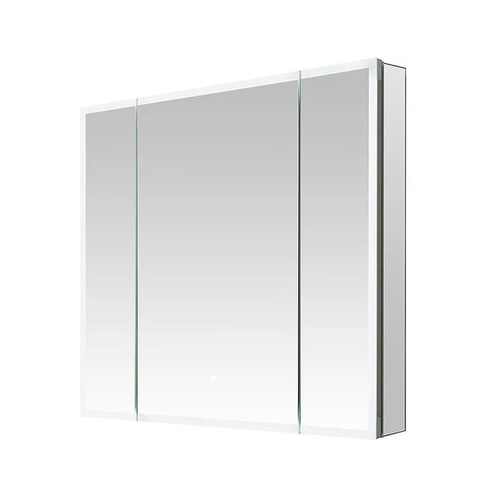 Aquadom Edge Royale 36'' × 32'' LED Lighted Triple Door Medicine Cabinet