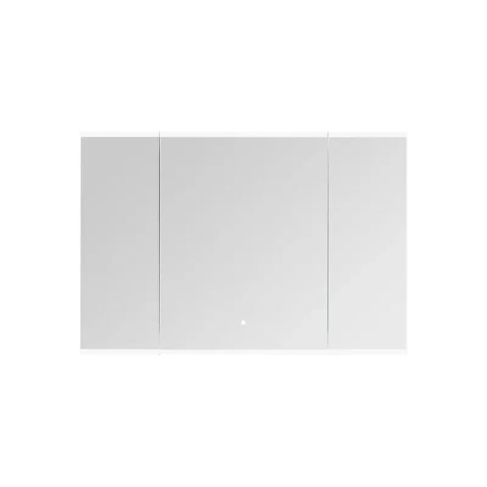 Aquadom Edge Royale 40'' × 32'' LED Lighted Triple Door Medicine Cabinet