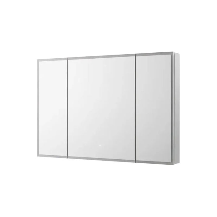 Aquadom Edge Royale 40'' × 32'' LED Lighted Triple Door Medicine Cabinet