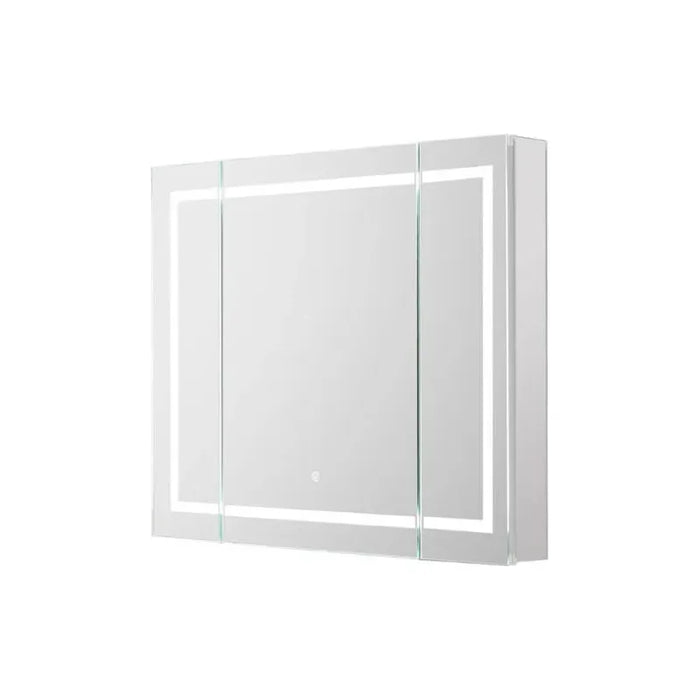 Aquadom Royale Plus 40''× 36'' LED Lighted Triple Door Medicine Cabinet