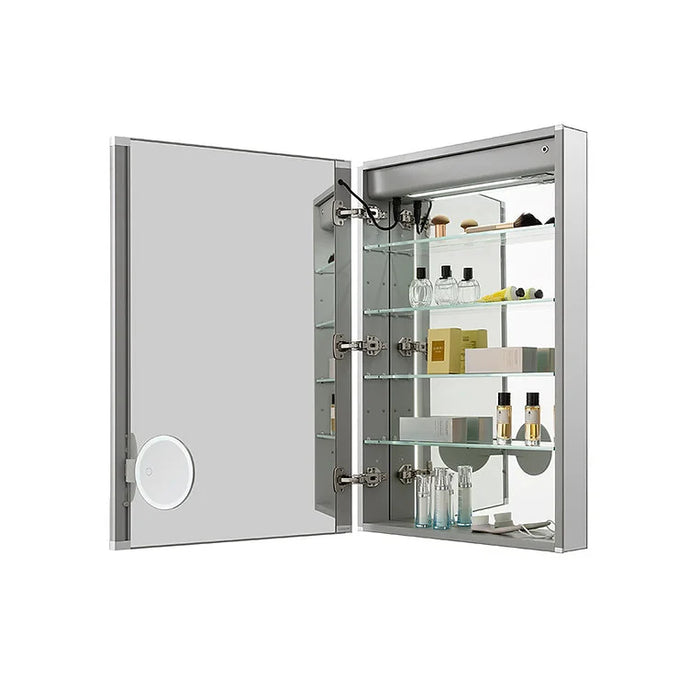 Aquadom Signature Royale 24'' × 36'' Left Hinge LED Lighted Medicine Cabinet