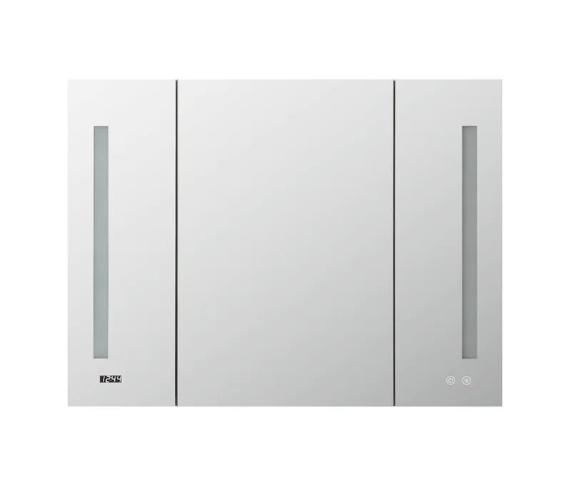 Aquadom Signature Royale 36'' × 30'' LED Lighted Triple Door Medicine Cabinet