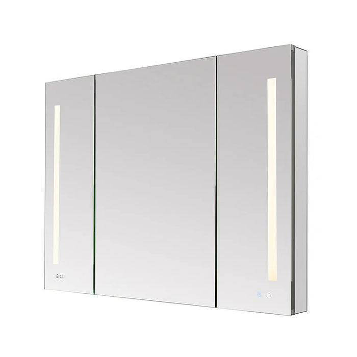 Aquadom Signature Royale 36'' × 36'' LED Lighted Triple Door Medicine Cabinet