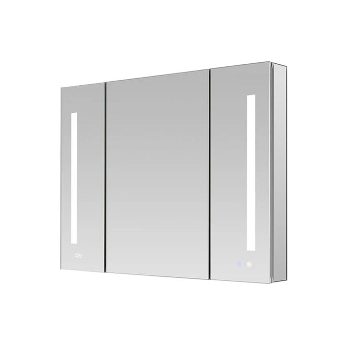 Aquadom Signature Royale 40'' × 30'' LED Lighted Triple Door Medicine Cabinet