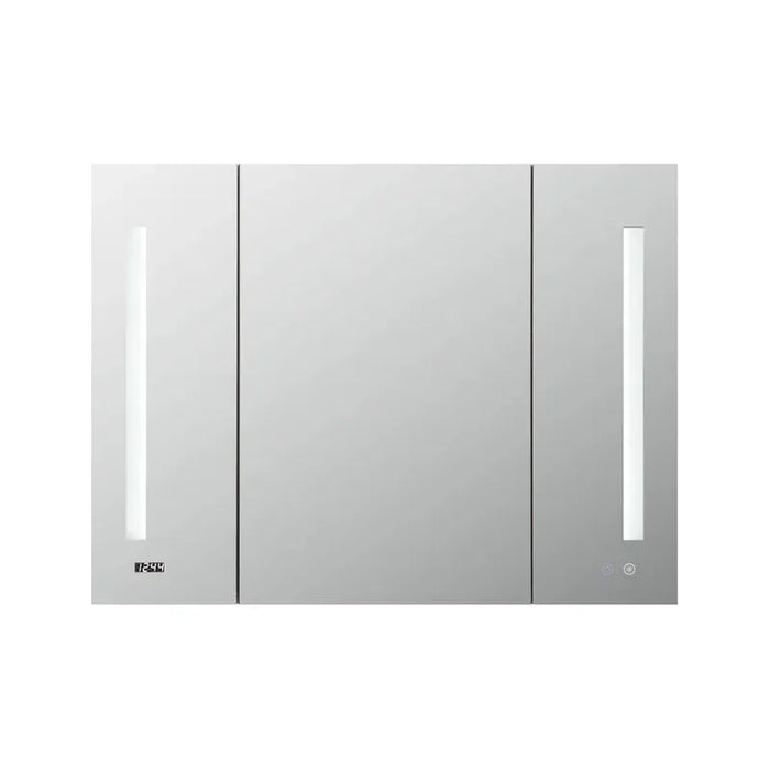 Aquadom Signature Royale 48'' × 30'' LED Lighted Triple Door Medicine Cabinet