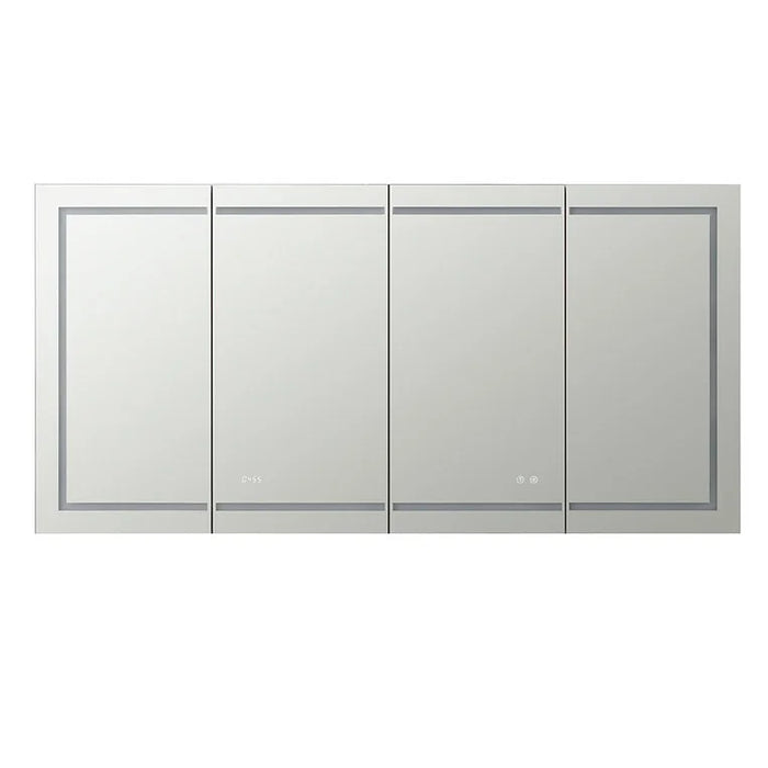 Aquadom Signature Royale 72'' × 36'' LED Lighted Medicine Cabinet