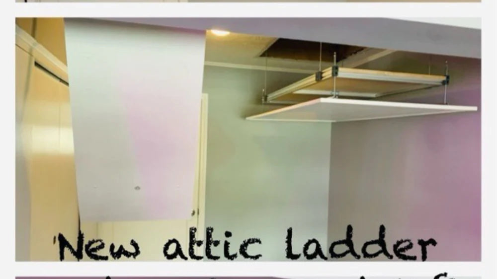Attic Storage Lift 400 lbs - Attic Lift 1400 w/ Remote by Auxx-Lift