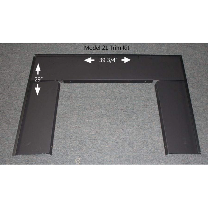 Buck Stove Standard Trim Kit for Model 21 Gas and Wood Stove PA FP21
