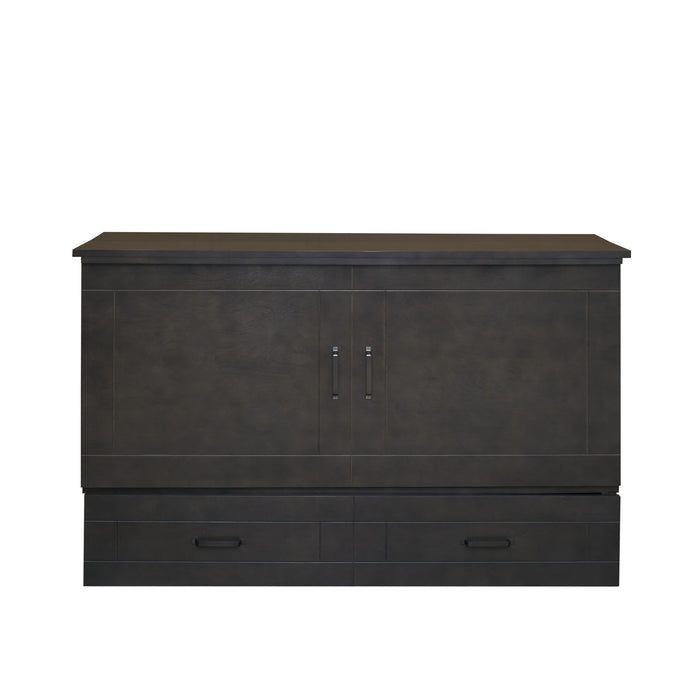 Cabinet Murphy Bed | Queen | Aztec Grey | Elite Series | CabinetBed Inc