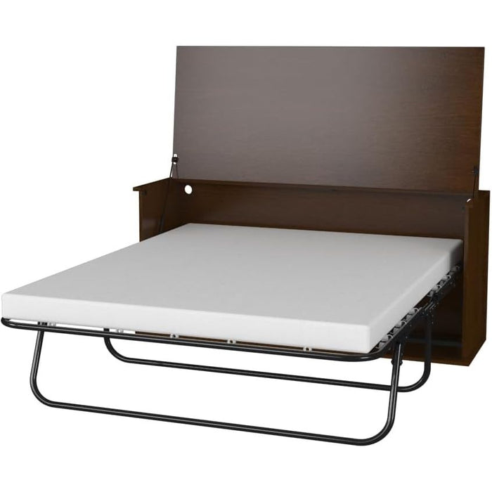 Console Murphy Bed With Desk, Queen Size, by Leto Muro