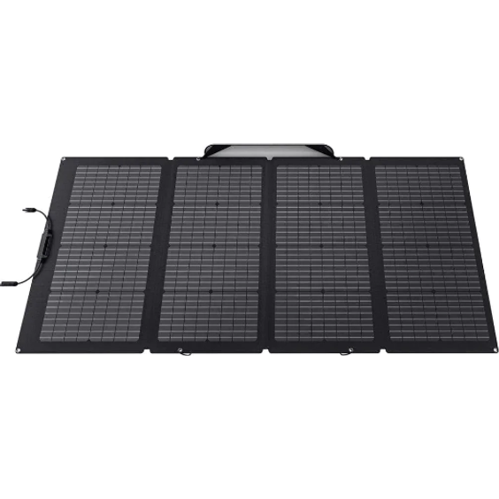 EcoFlow DELTA Max 2000 and 220 Watt Bifacial Portable Solar Panel Bundle TMR310-MS430-US