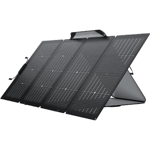 EcoFlow DELTA Max 2000 and 220 Watt Bifacial Portable Solar Panel Bundle TMR310-MS430-US