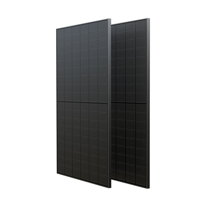 EcoFlow 400W Rigid Solar Panel 2 Pack with Rigid Mounting Feet ZPTSP300