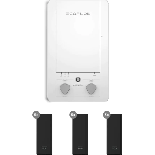 EcoFlow Smart Home Panel Combo(13 relay modules) DELTAProBC-US-RM