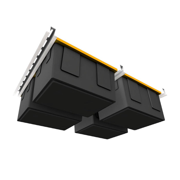 Garage Storage Bin Slide Overhead by E-Z Garage Storage