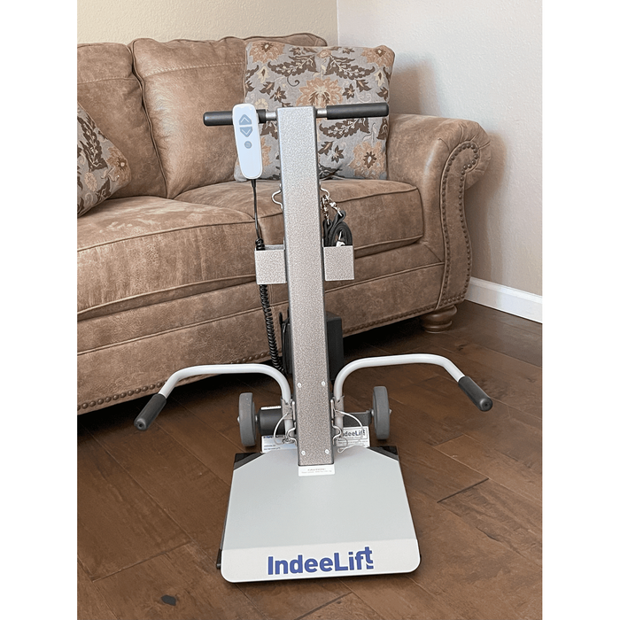 IndeeLift HFL-400-D Human Floor Lift 400 lbs Capacity with Safety Belts