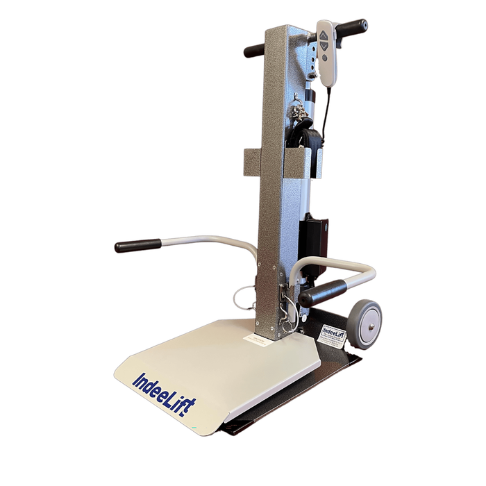 IndeeLift HFL-400-D Human Floor Lift 400 lbs Capacity with Safety Belts