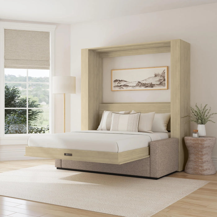 Queen Size Murphy Bed with Couch | Inovabed