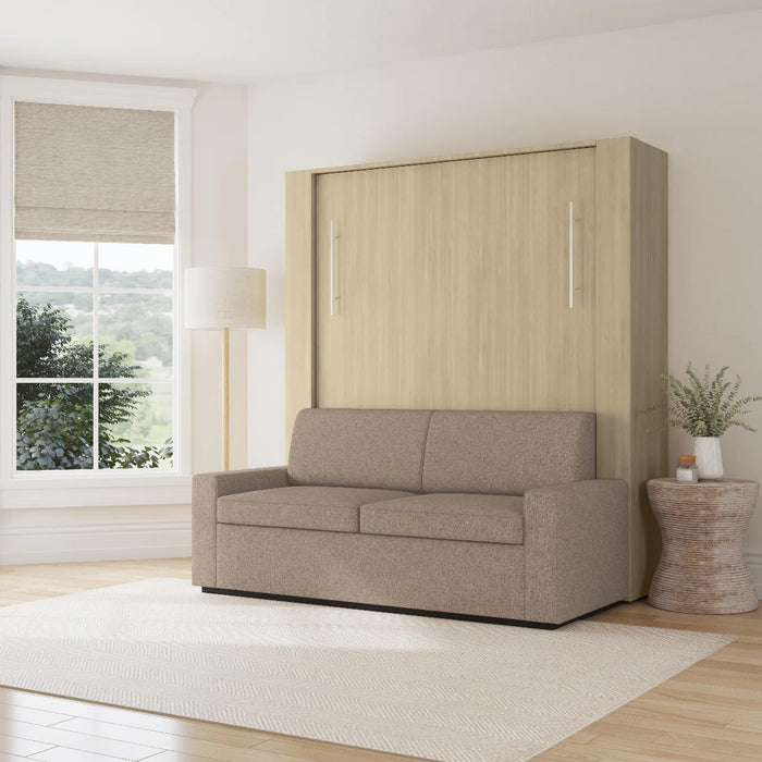 Queen Size Murphy Bed with Couch | Inovabed