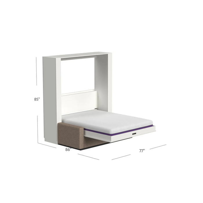 Queen Size Murphy Bed with Couch | Inovabed