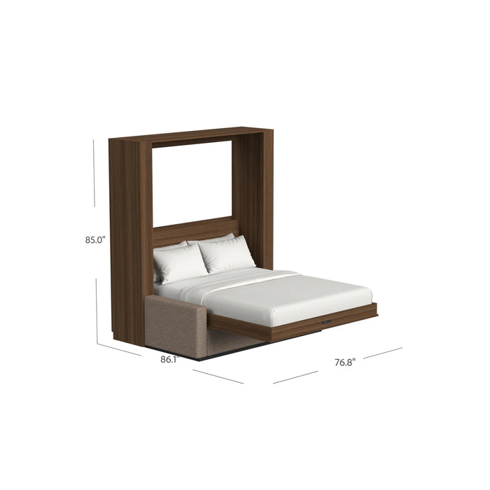 Queen Size Murphy Bed with Couch | Inovabed