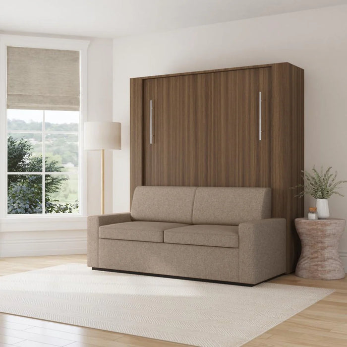 Queen Size Murphy Bed with Couch | Inovabed
