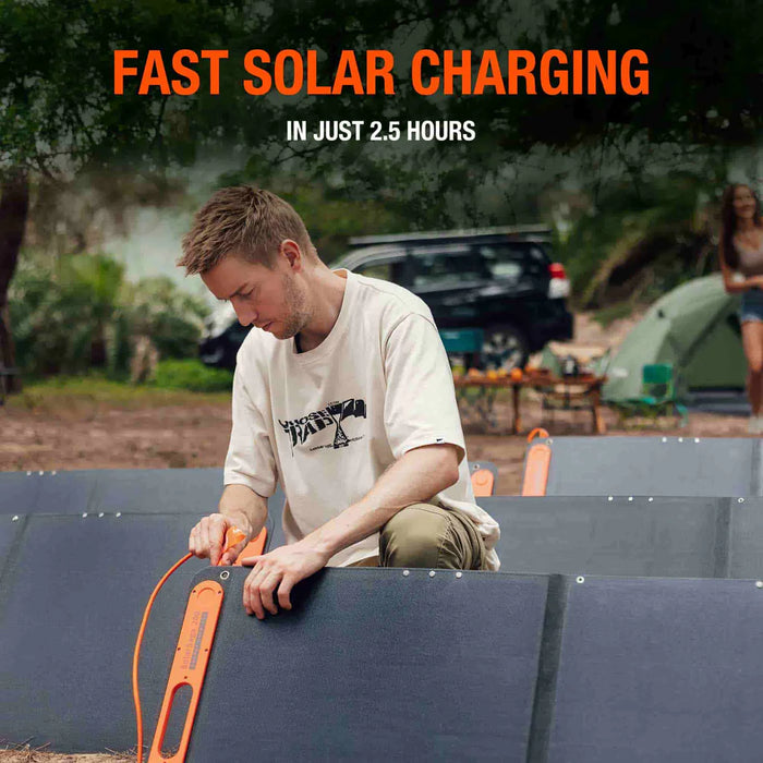 Jackery Explorer 2000 Pro Portable Power Station and 4 x 200W Solar Panel 60-2020- USA1B4