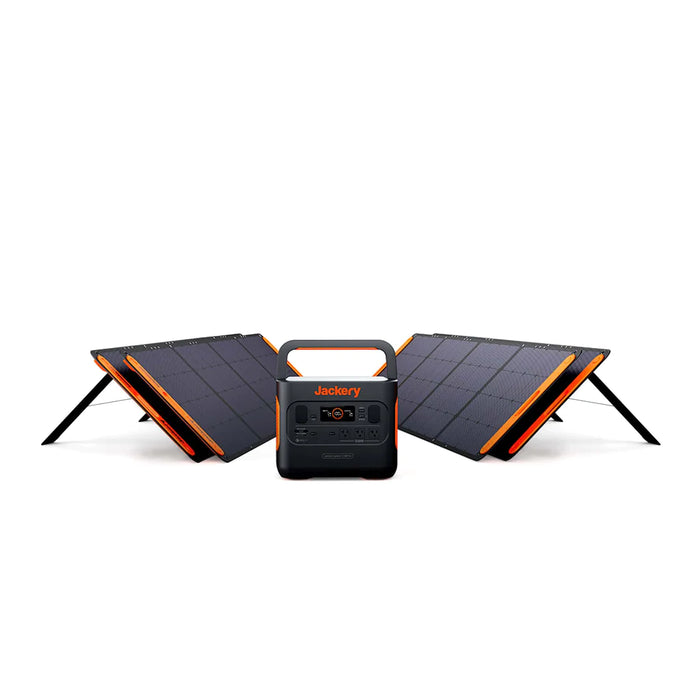 Jackery Explorer 2000 Pro Portable Power Station and 4 x 200W Solar Panel 60-2020- USA1B4