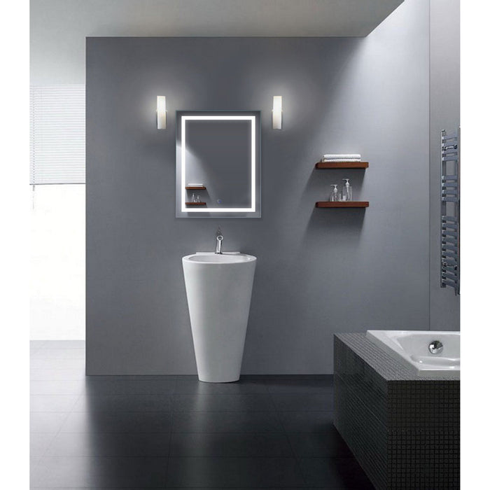 Krugg Icon 24'' X 30 Bathroom LED Wall Mirror