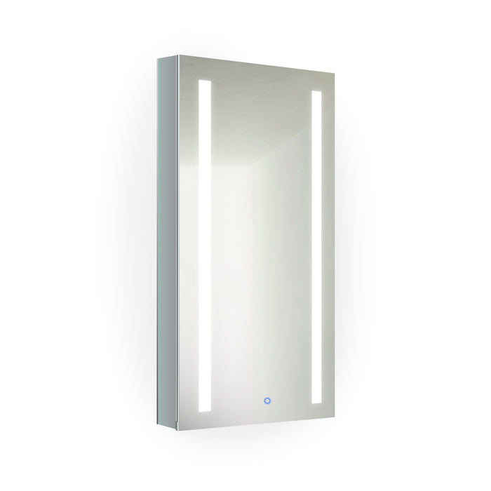 Krugg Kinetic 15'' x 30'' Right LED Medicine Cabinet with Dimmer & Defogger Kinetic1530R