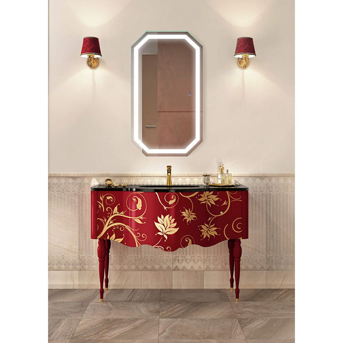 Krugg Tudor 24'' x 42'' LED Bathroom Mirror with Dimmer & Defogger Tudor2442
