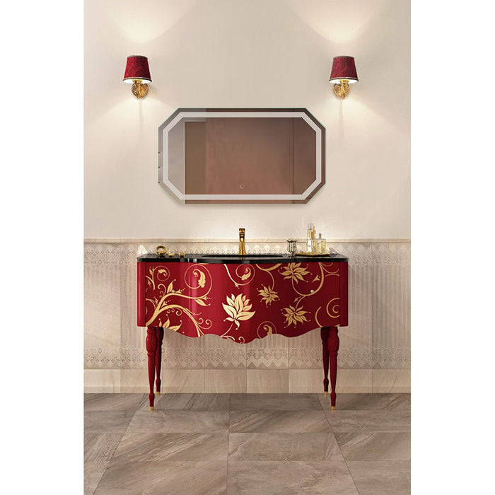 Krugg Tudor 24'' x 42'' LED Bathroom Mirror with Dimmer & Defogger Tudor2442