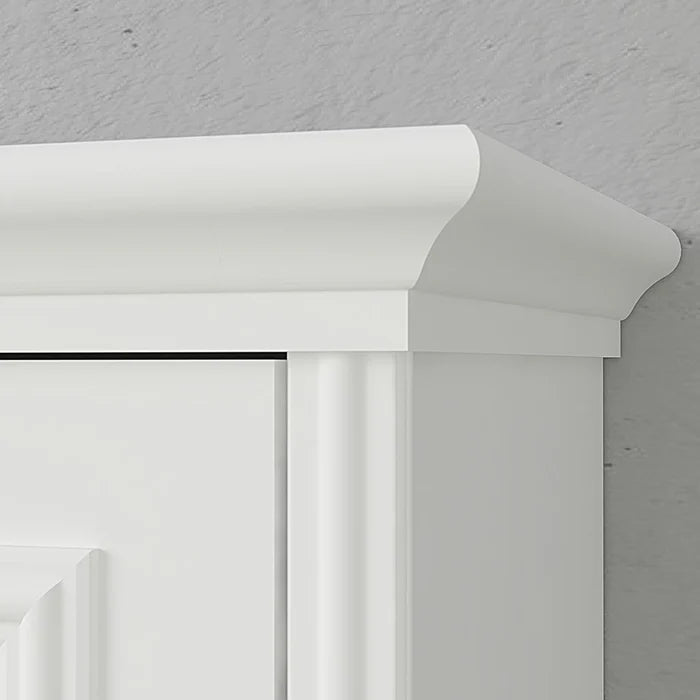 Landscape Murphy Bed, Full Size, White | Leto Muro