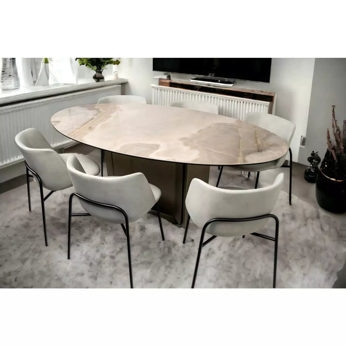 Maxima House Allesandro Dining Table Set DI002-CH006