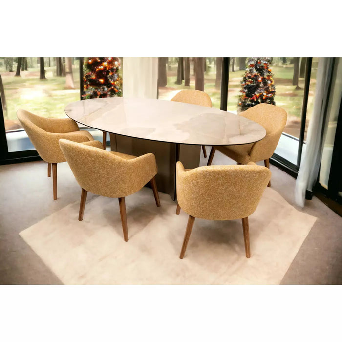 Maxima House Allesandro Dining Table Set DI002-CH007