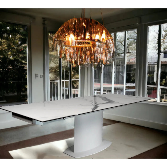 Maxima House Bruno Extendable Dining Table with Ceramic top DI012