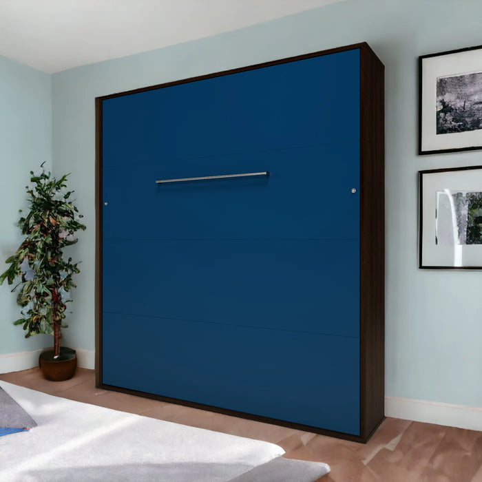 Maxima House Invento Murphy Bed Vertical Wall Bed European King Size with LED