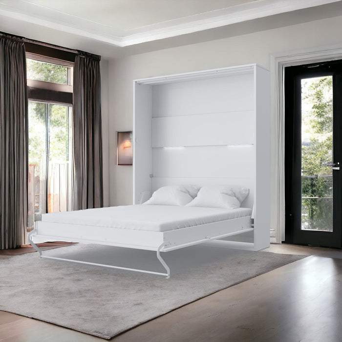 Maxima House Invento Murphy Bed European Queen size with LED  IN-14WMATT